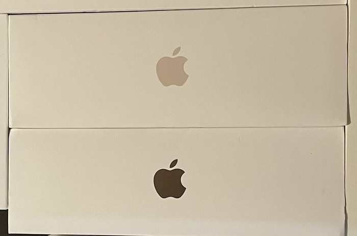 Apple製品の外箱